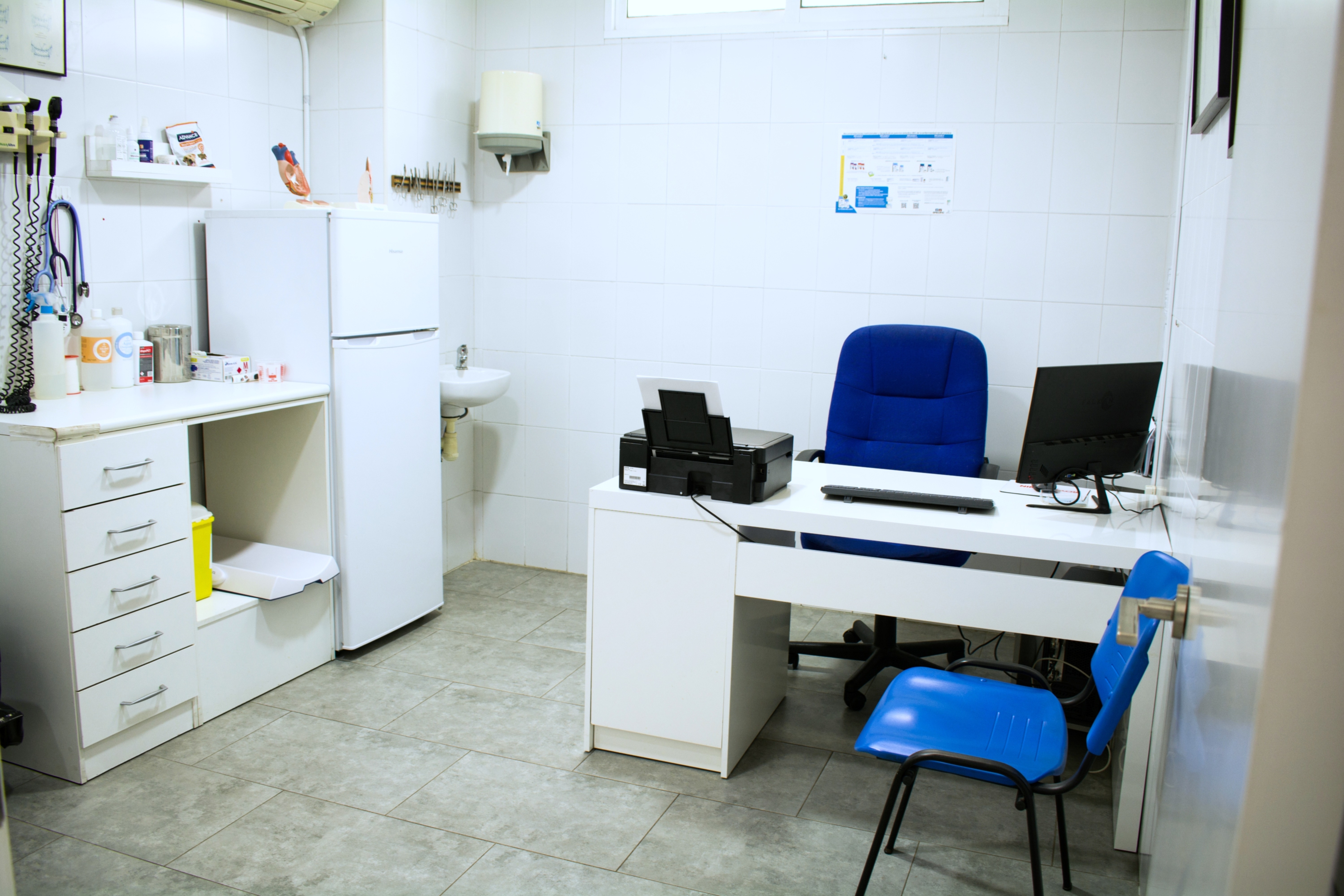 Sala de consulta de Clínica Veterinaria Tendetes.