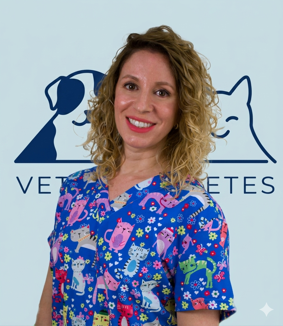 Verónica Bernal Larosa, auxiliar administrativa de Clínica Veterinaria Tendetes.